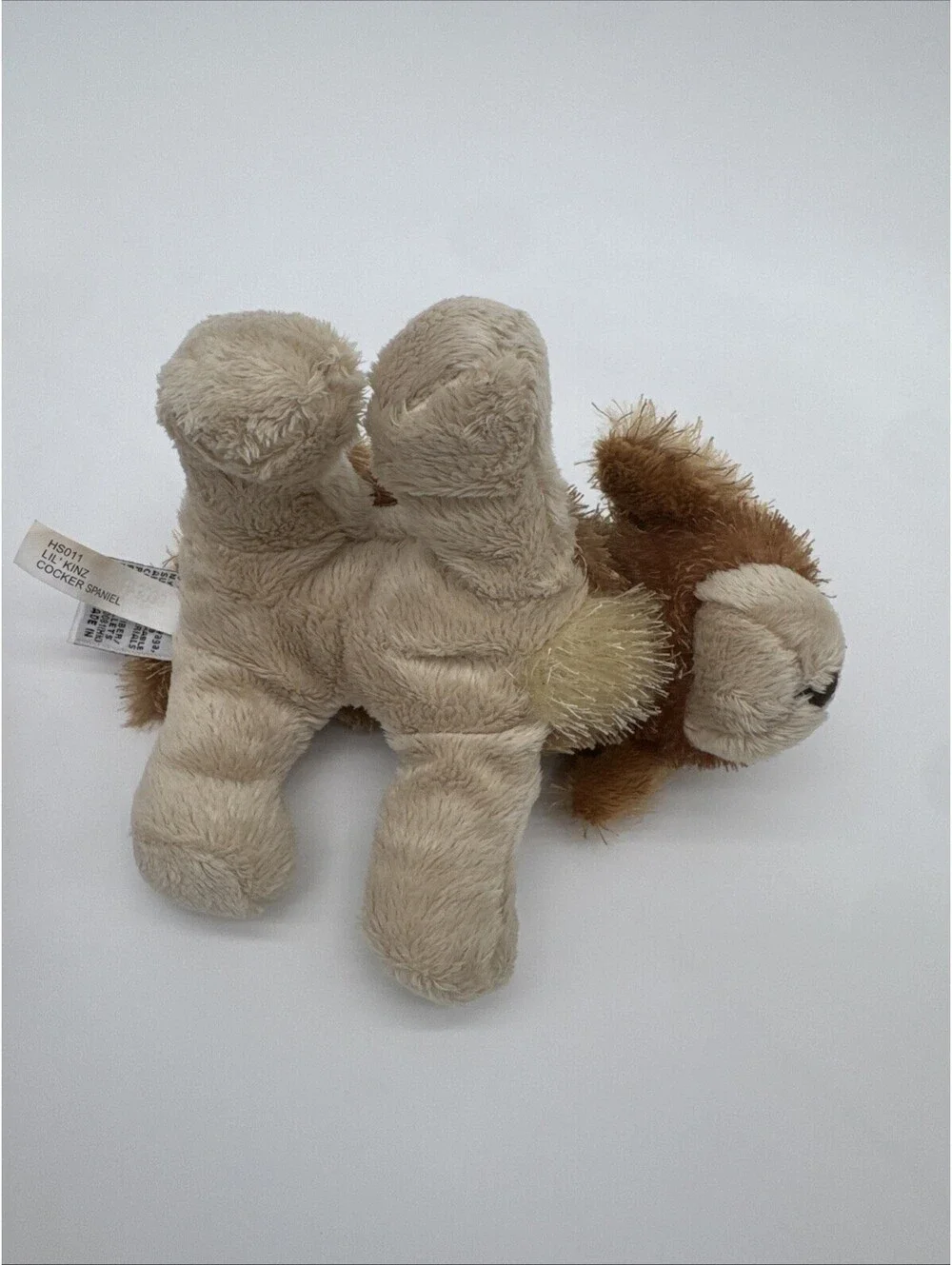 Ganz Webkinz Lil' Kinz Cocker Spaniel Stuffed Animal Plush Toy No Code 9 Inch